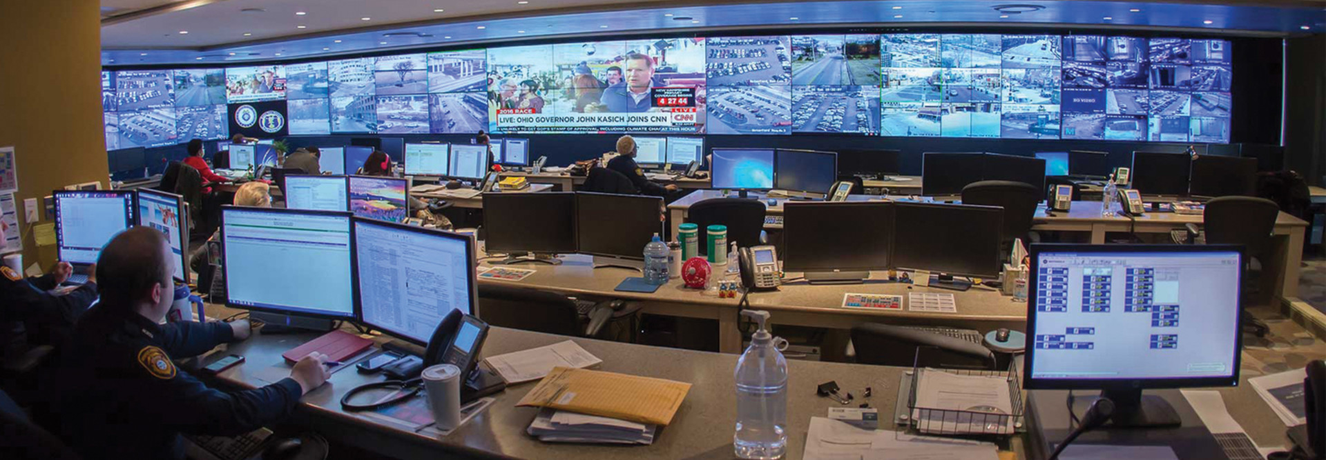Video wall technology for public safety and traffic management
